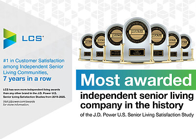 Havenwood of Buffalo’s Management Company stays on top as J.D. Power’s most-awarded senior living provider in the annual Senior Living Satisfaction Study.